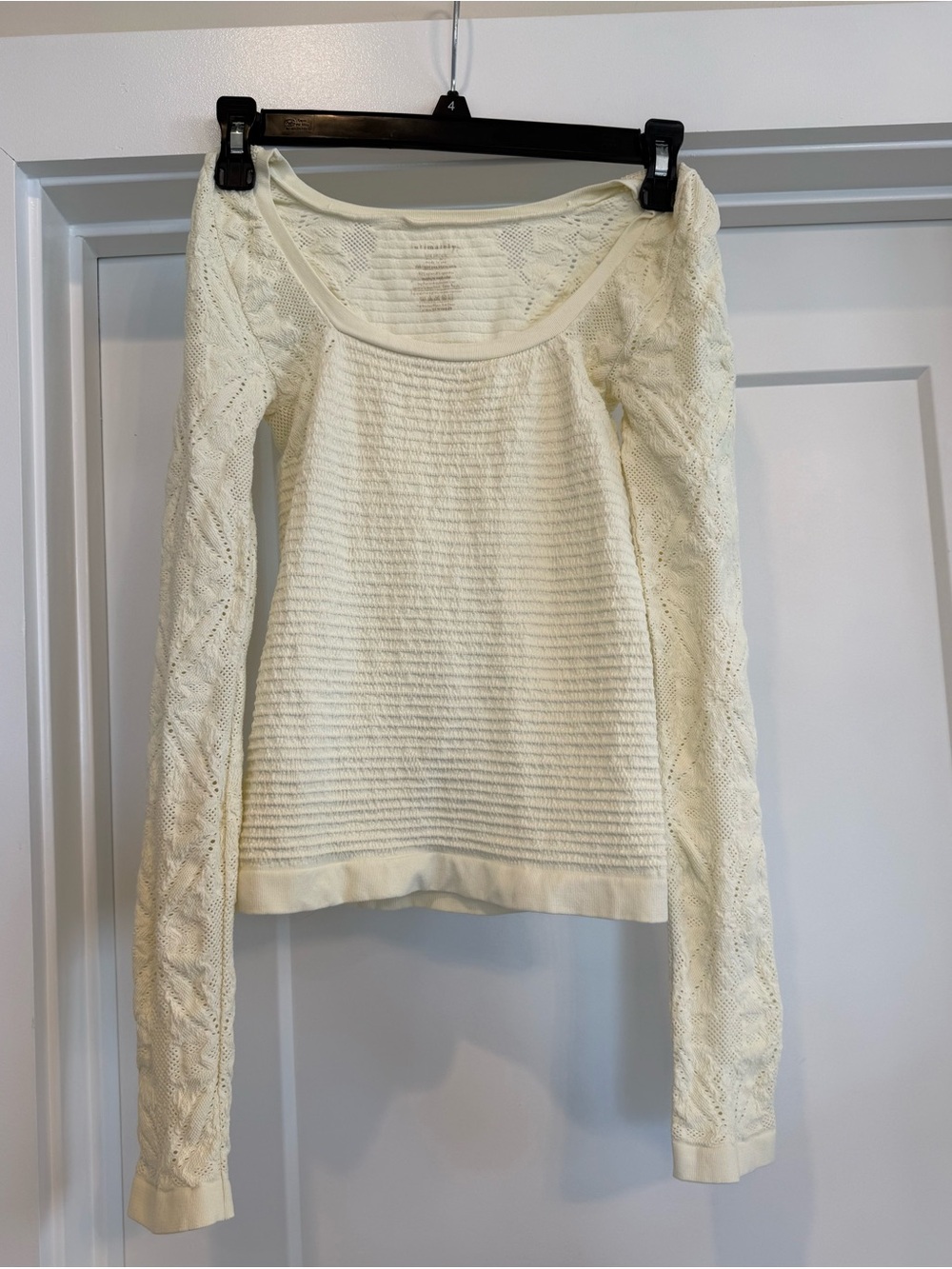 Free People intimately So Many Likes Women’s Cream Shirt Size M/L